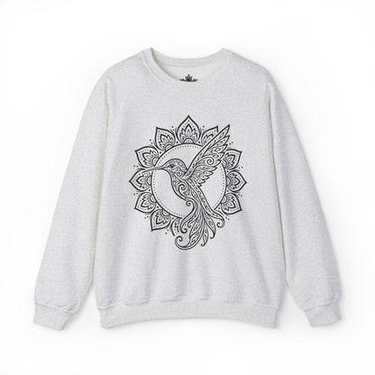 Hummingbird & Mandala Sweatshirt