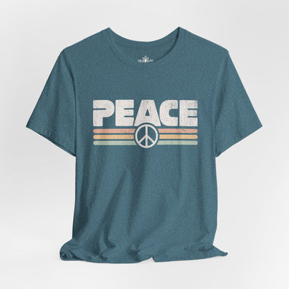 Peace Retro Men Tee