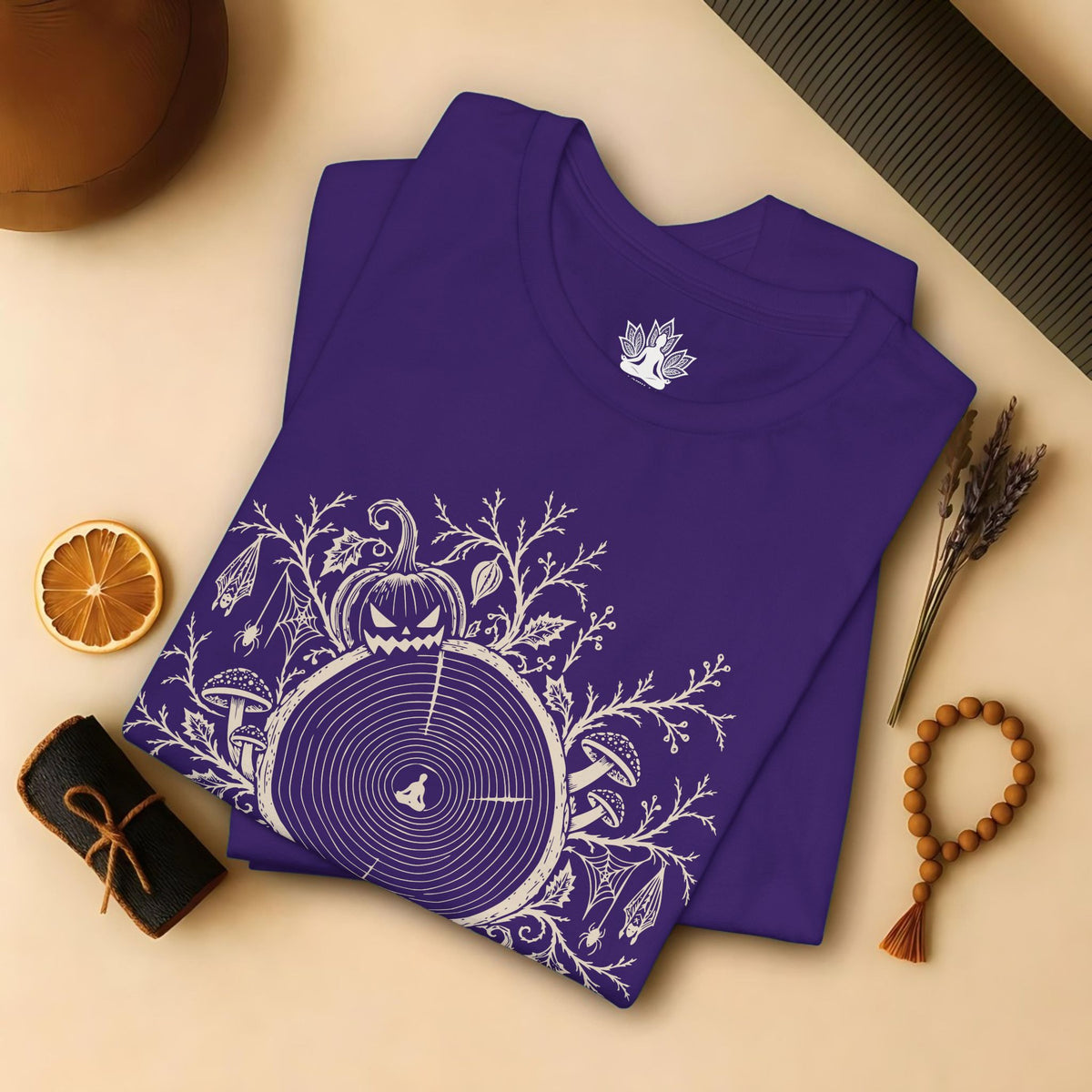 The Quiet Center: Haunted Woods Halloween Edition Tee