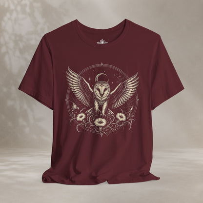 Mandala Owl Halloween Tee