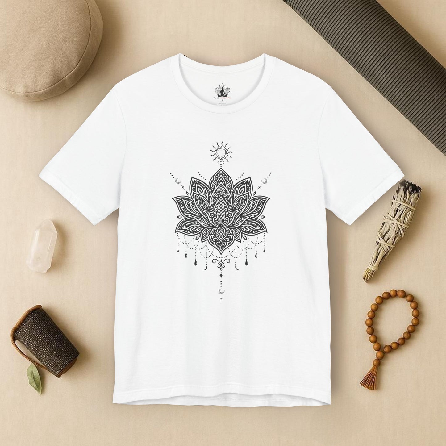 Celestial Lotus – Mystic Yoga Tee