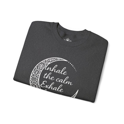 Inhale Calm Exhale Noise - Cozy Sweatshirt