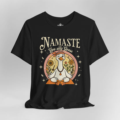 Namaste Silly Goose – Funny Yoga Tee