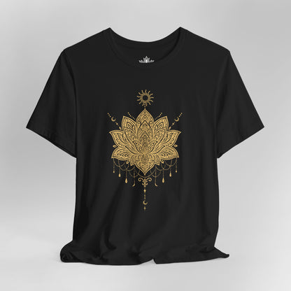 Celestial Lotus – Mystic Yoga Tee