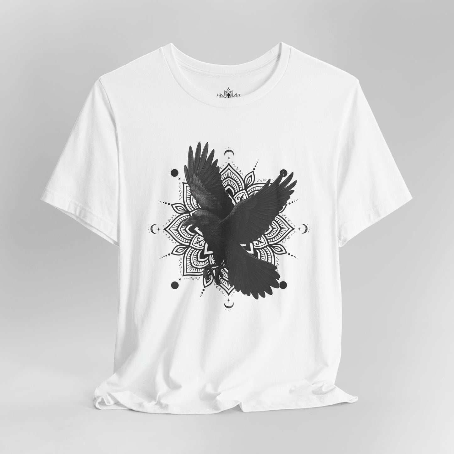 Mystic Raven – Mandala Moon Freedom Men Tee