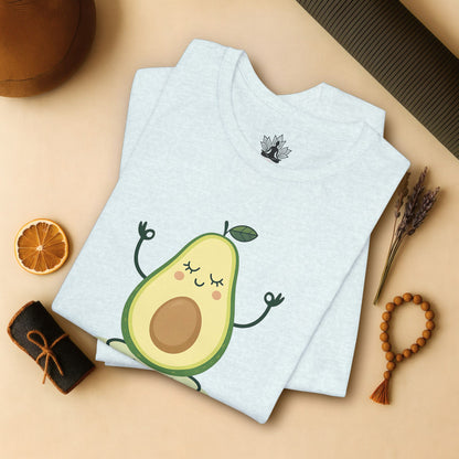 Avocado Om – Cute Yoga Pun Tee