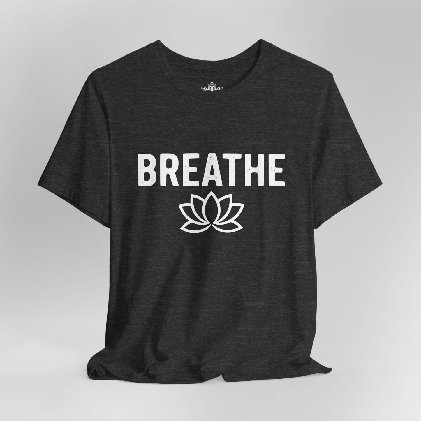 Breathe Lotus – Minimalist Yoga Class Men Tee