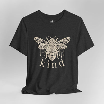 Bee Kind Mandala – Mindful Boho Yoga Tee
