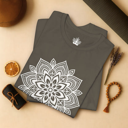 Spiritual Boho Mandala - Yoga Sacred Geometry Men Tee