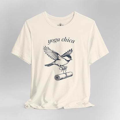 Yoga Chica Chickadee Tee