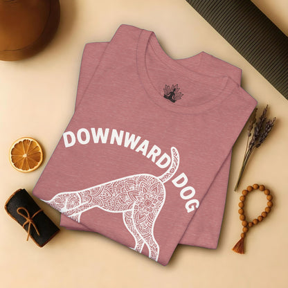 Downward Dog So I Don't Go Feral Tee