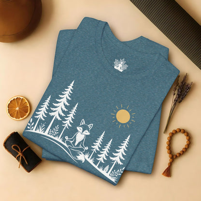 Peaceful Forest Fox Tee