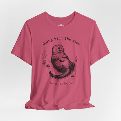 Going With The Flow Otter Tee