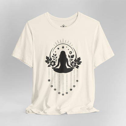 Mystic Meditation – Floral Dreamcatcher Tee