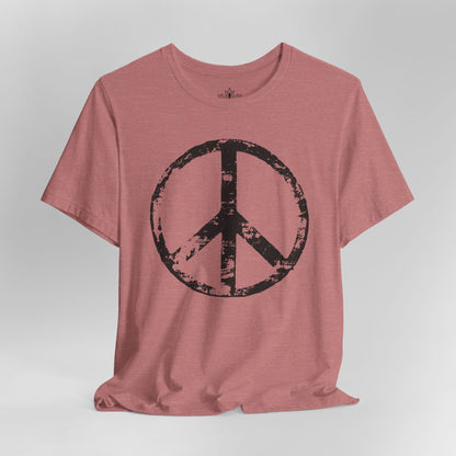 Retro Peace Symbol Men Tee