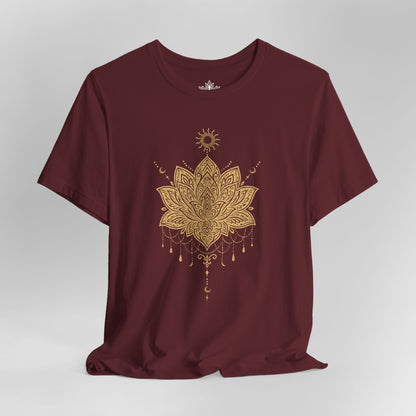 Celestial Lotus – Mystic Yoga Tee