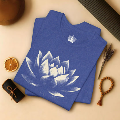 White Lotus Shadow Art Tee