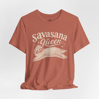 Savasana Queen Sloth Tee