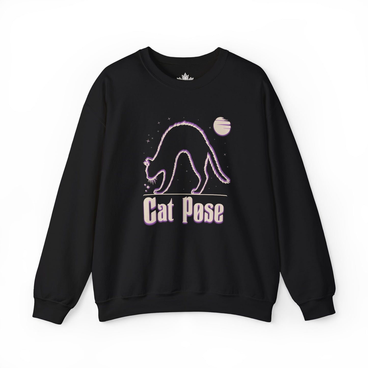 Cat Pose 80s Sweatshirt