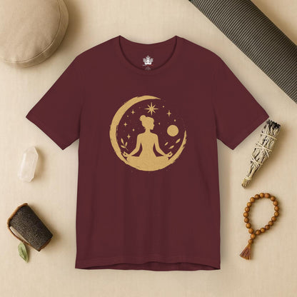 A Lunar Peace – Yoga Moon Tee