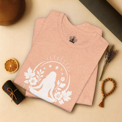 Mystic Meditation – Floral Dreamcatcher Tee