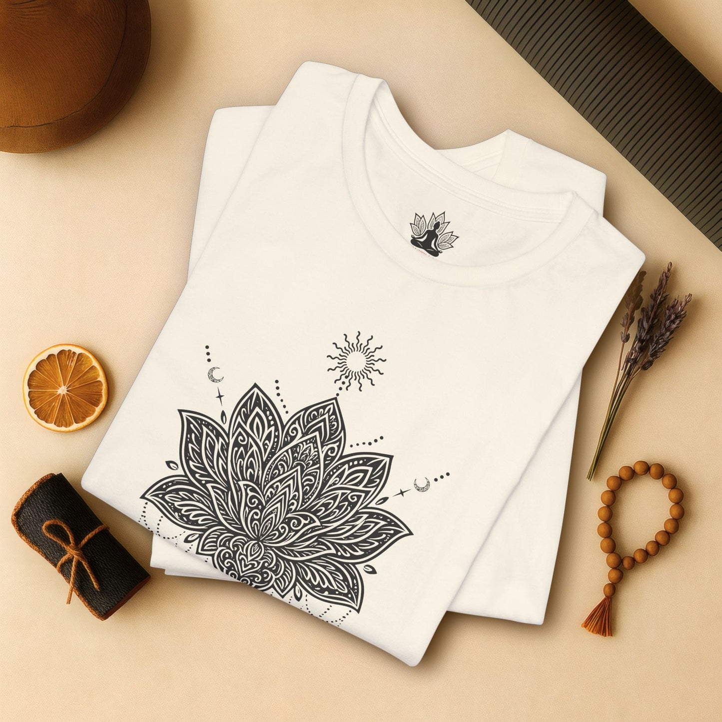 Celestial Lotus – Mystic Yoga Tee