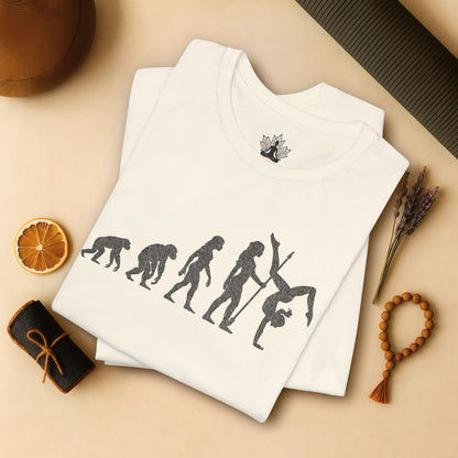 Yoga Evolution – From Primate to Asana Tee