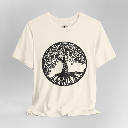 Maple Tree of Life Roots – Yoga Nature Graphic Men Tee
