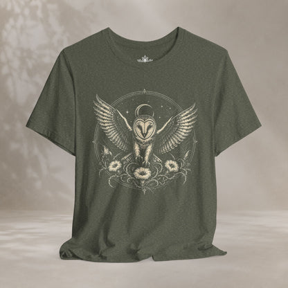 Mandala Owl Halloween Tee