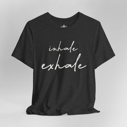 Inhale Exhale – Minimalist Mindfulness Tee