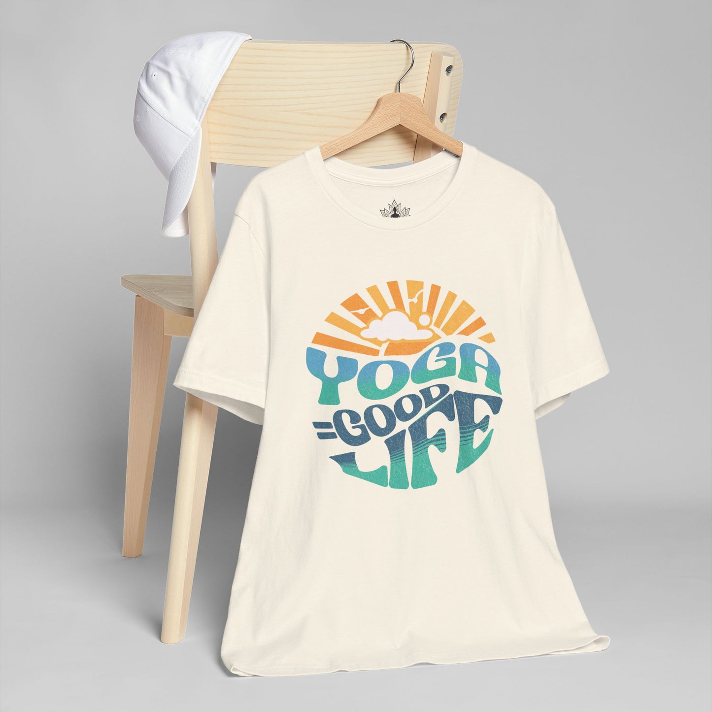 Yoga = Good Life - Happy Vintage Men Tee