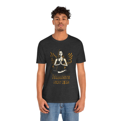 Namaste Not War – Urban Street Art Men Tee