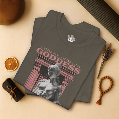 Greek Yoga Goddess – Stretch & Ascend Tee