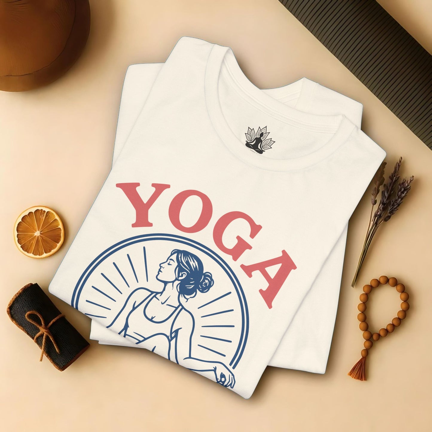 Yoga Because Murder Is Wrong Retro Tee