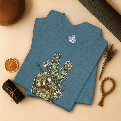 Boho Peace Hand Tee