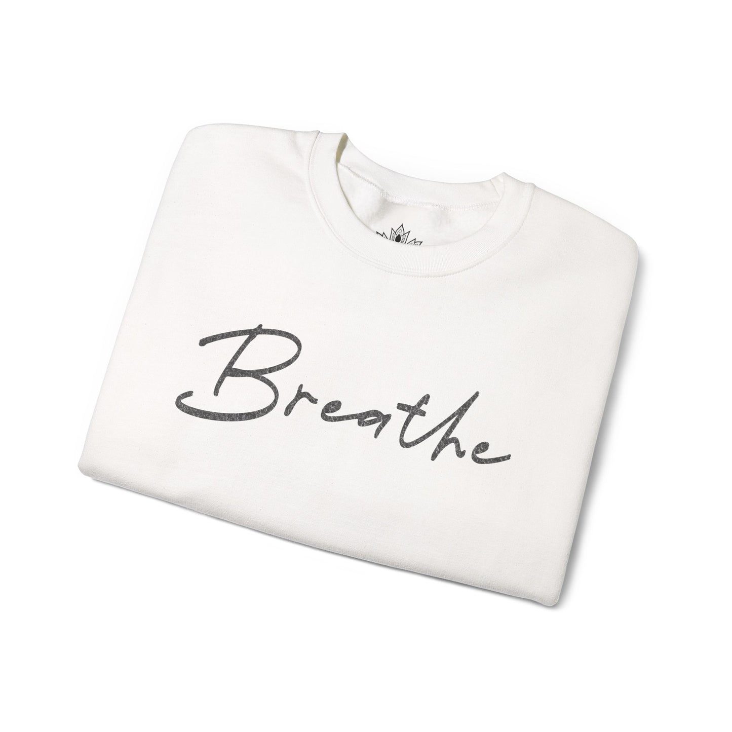 Breathe Sweatshirt - Mandala Back Print
