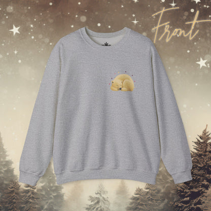 Namastay Cozy - Vintage Polar Bear Sweatshirt