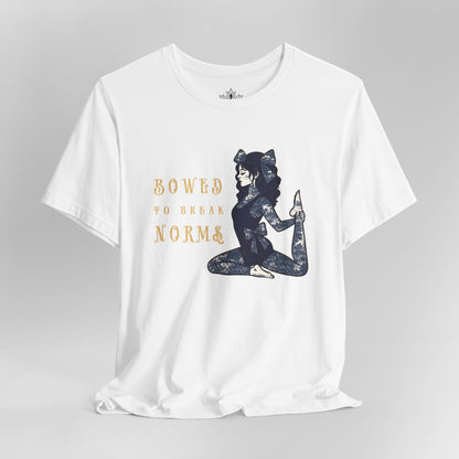 Bowed to Break Norms – Dark Coquette Tee