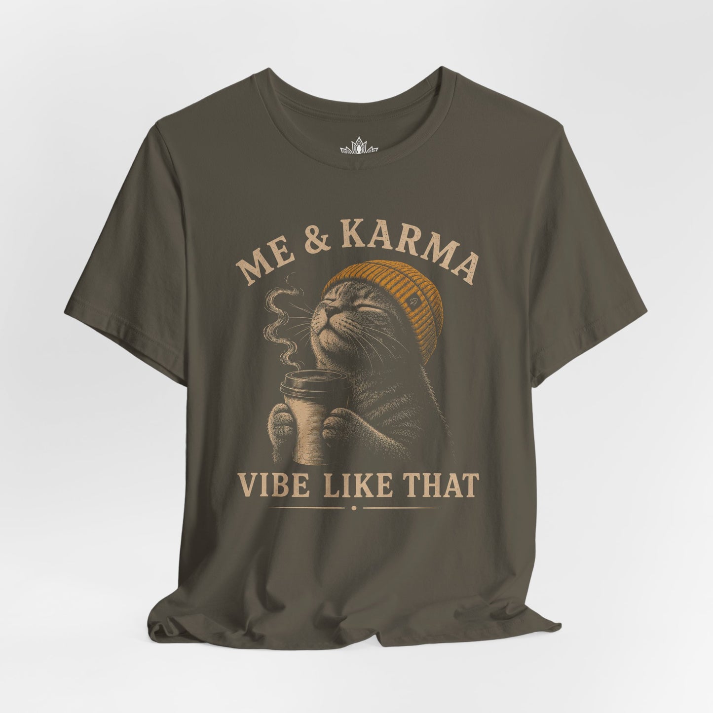 Me & Karma Vibe Like That Cat Tee