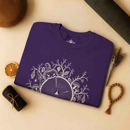 The Quiet Center: Haunted Woods Halloween Edition Sweatshirt