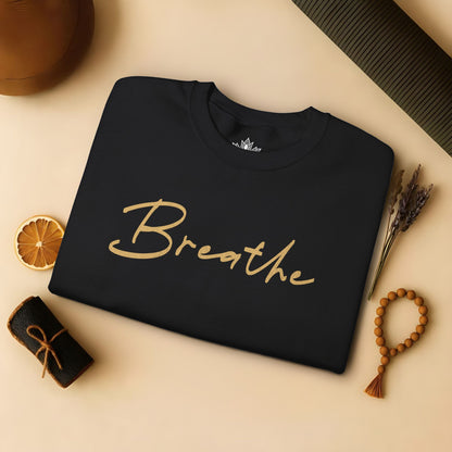 Cozy Breathe Sweatshirt - Mandala Back Print