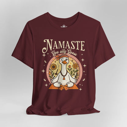 Namaste Silly Goose – Funny Yoga Tee