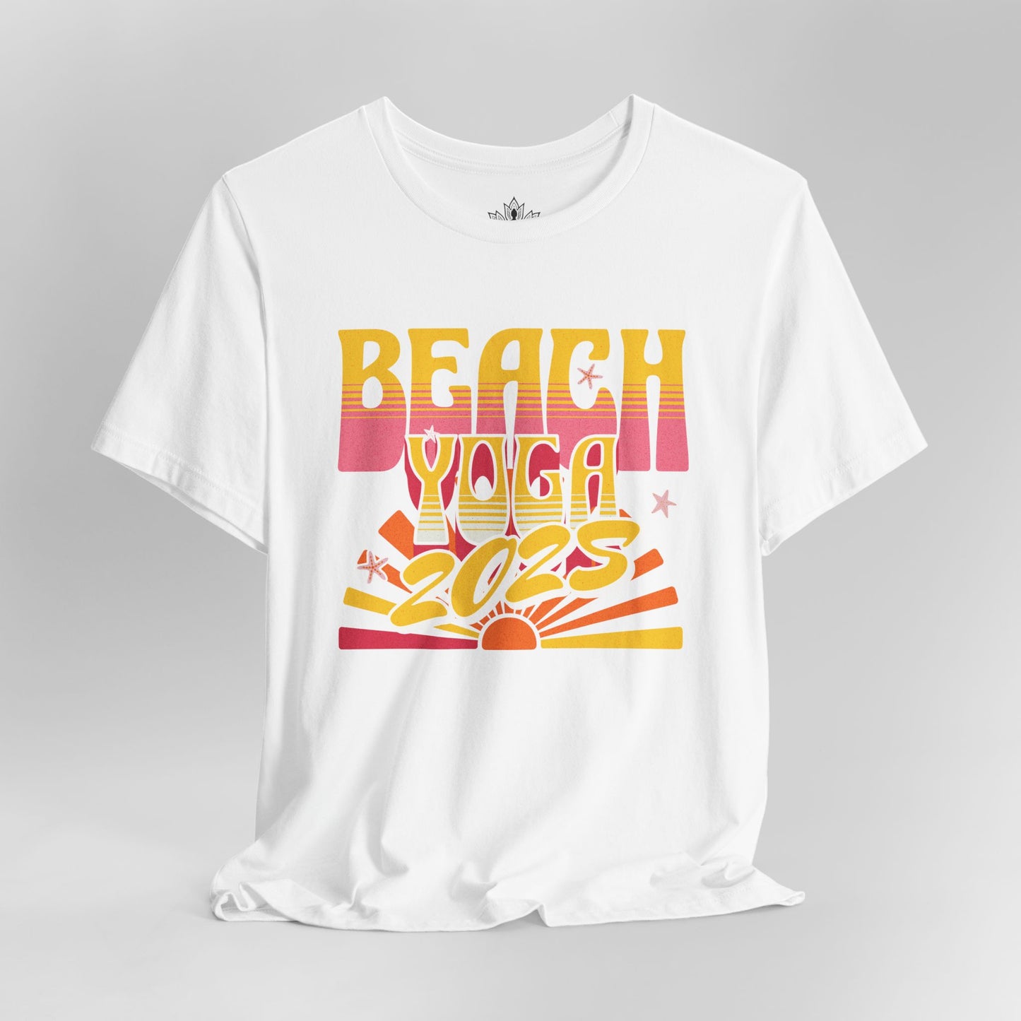 Beach Sunrise – Retro Yoga Retreat Tee