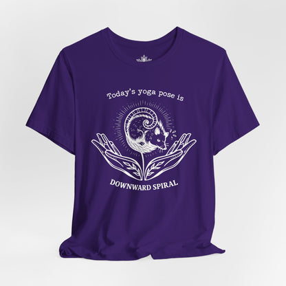 Downward Spiral Opossum Tee