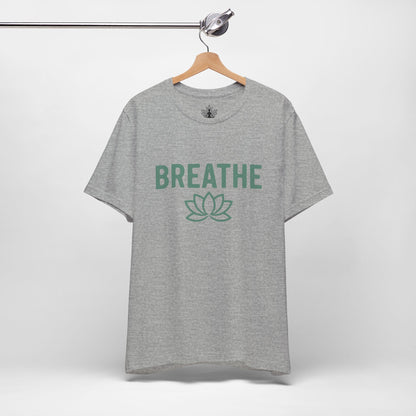 Breathe Lotus – Minimalist Yoga Class Men Tee