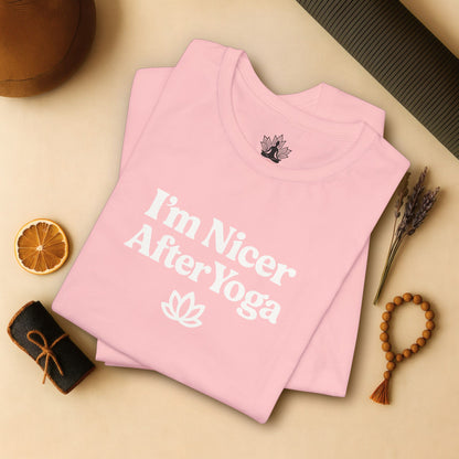 I'm Nicer After Yoga – Calm Spirit Tee