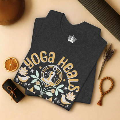 Yoga Heals the Mind & Soul Tee