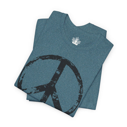 Retro Peace Symbol Men Tee