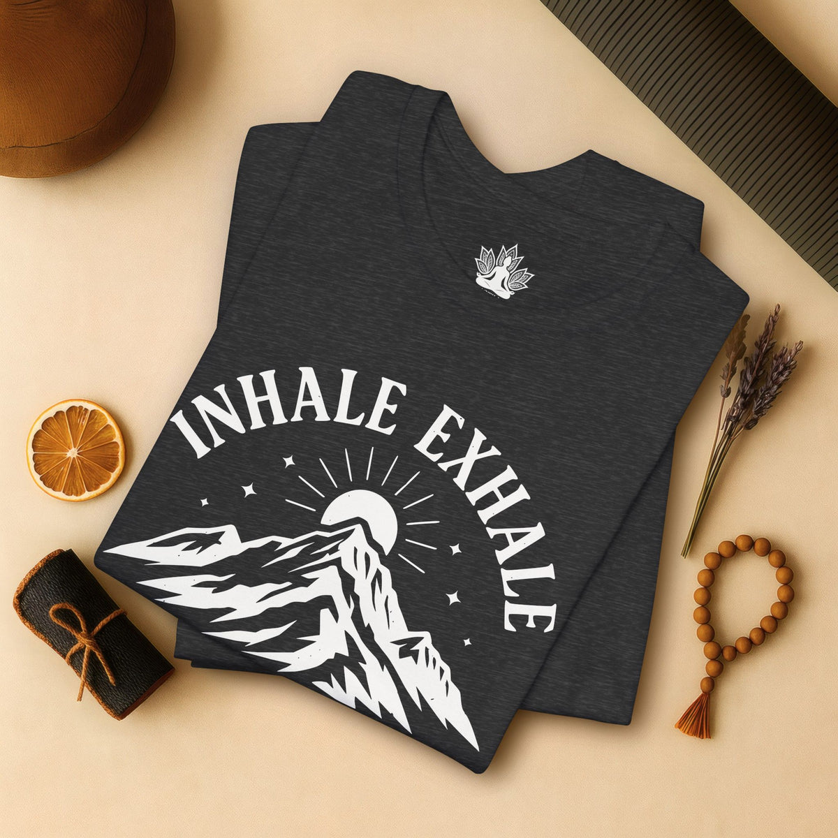 Inhale Exhale Repeat Mountain Tee