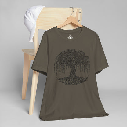 Tree Of Life Weeping Willow Men Tee